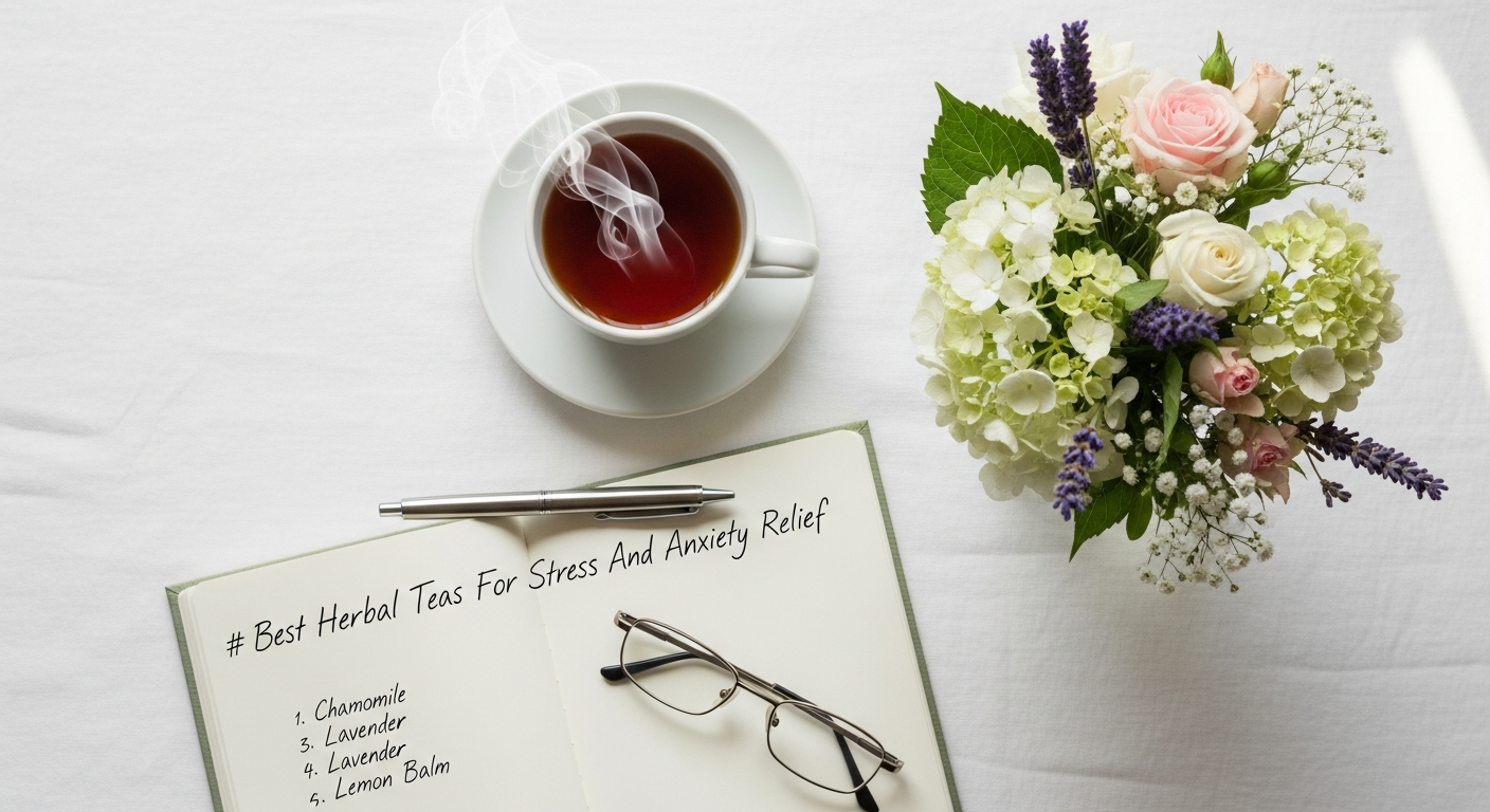 Best Herbal Teas For Stress And Anxiety Relief