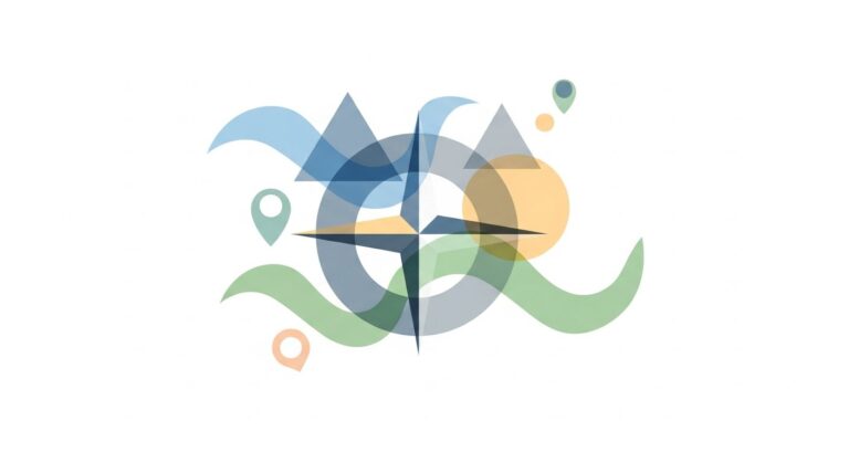 mindful travel guide &mdash; featured illustration