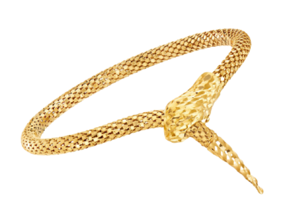 Gold Snake Bracelet