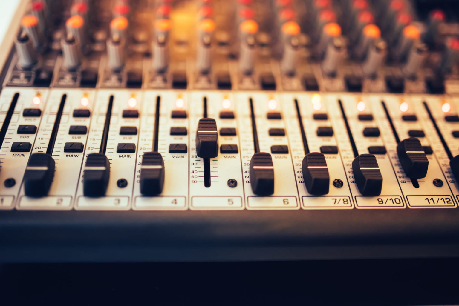 a close-up of a keyboard