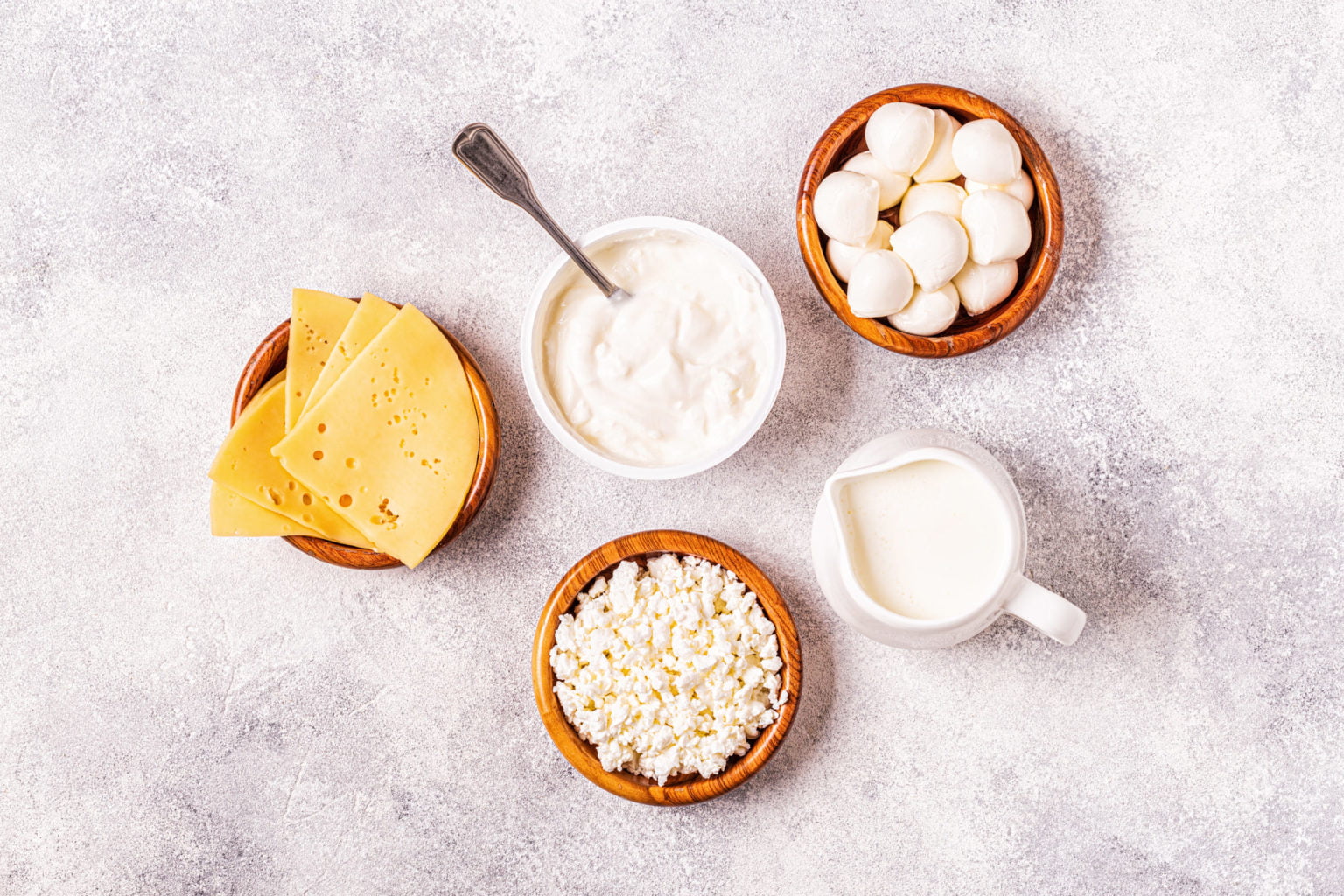 Probiotics fermented dairy products.