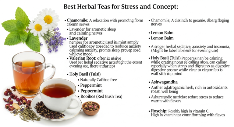 best herbal teas for stress and anxiety relief