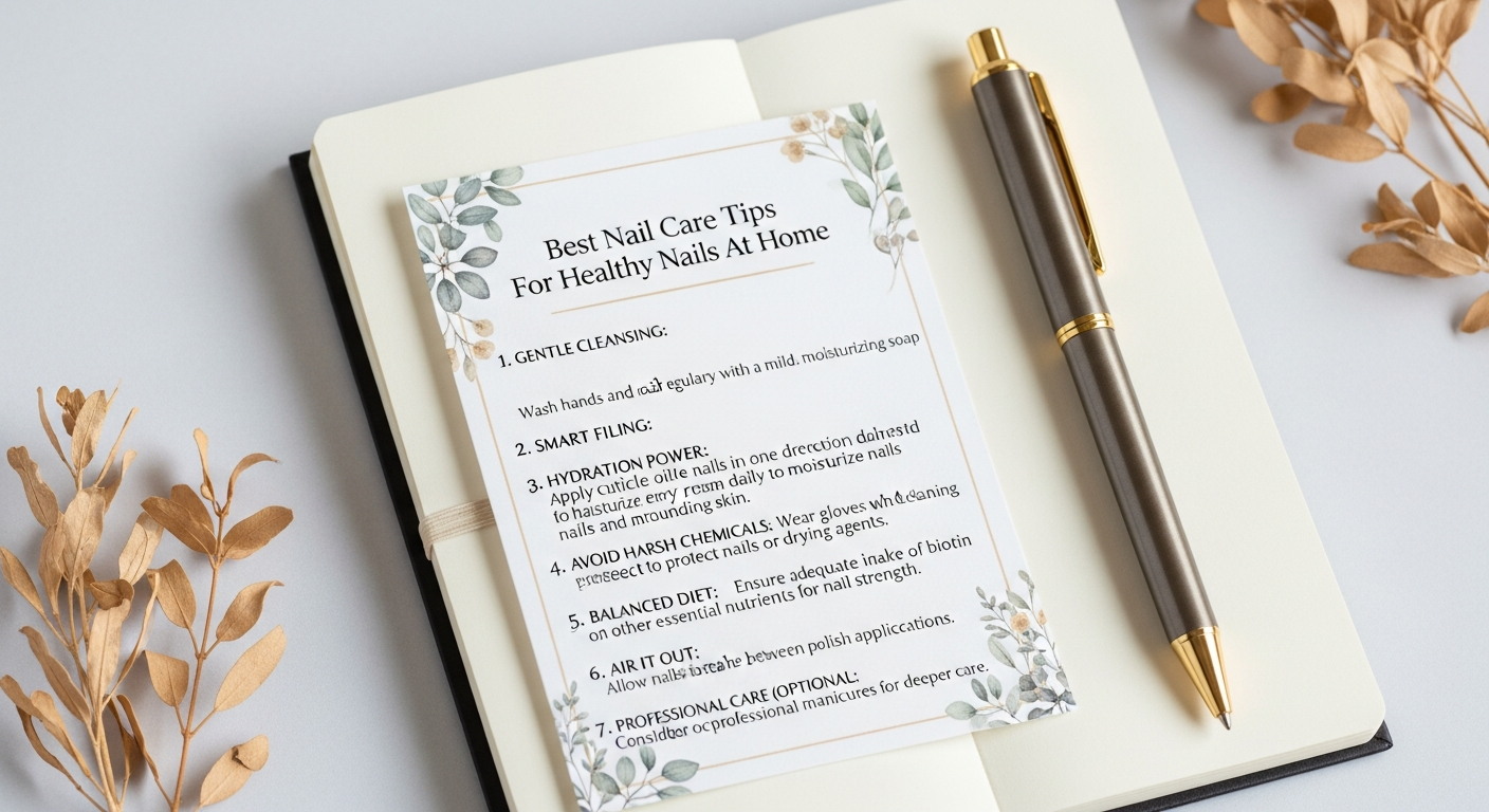 Best Nail Care Tips For Healthy Nails At Home