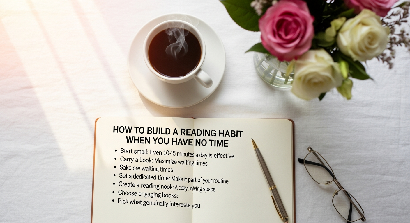 How To Build A Reading Habit When You Have No Time
