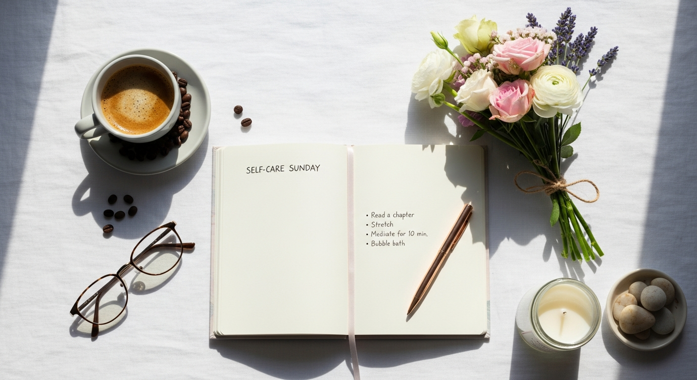 How To Build A Self-Care Sunday Routine At Home