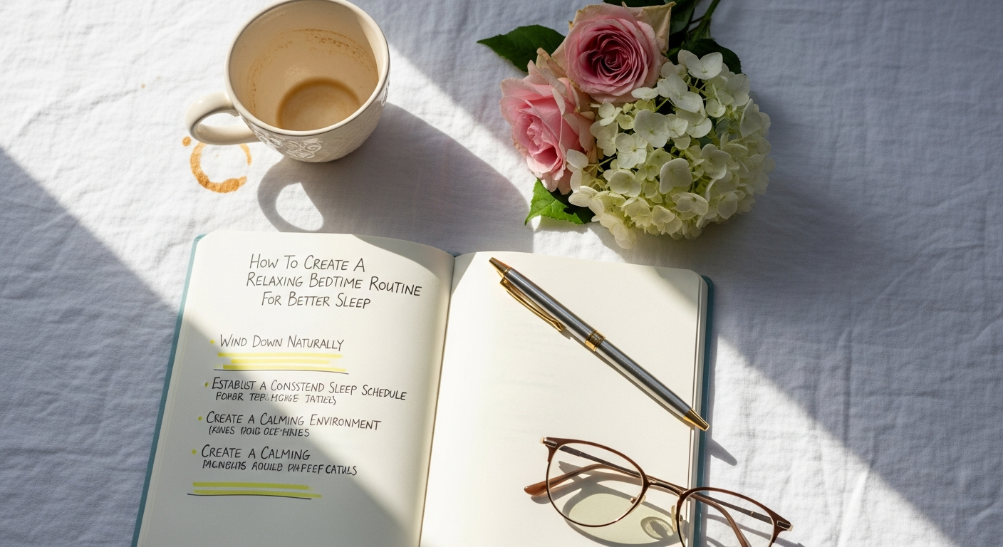 How To Create A Relaxing Bedtime Routine For Better Sleep
