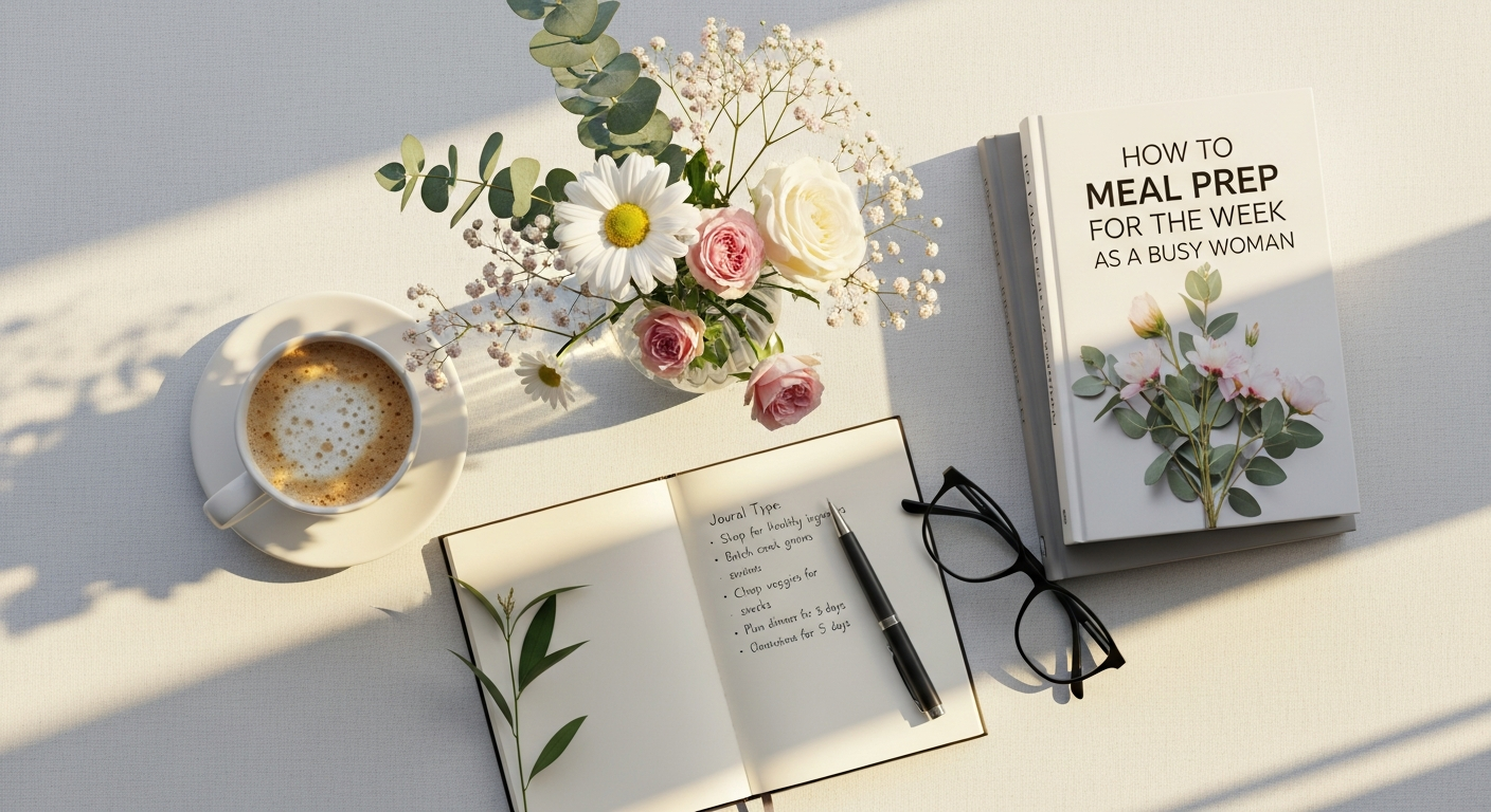 How To Meal Prep For The Week As A Busy Woman