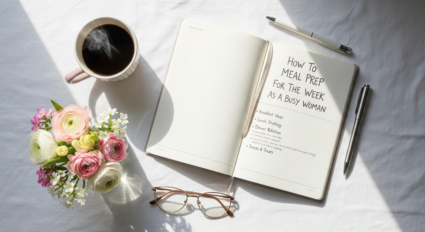 How To Meal Prep For The Week As A Busy Woman