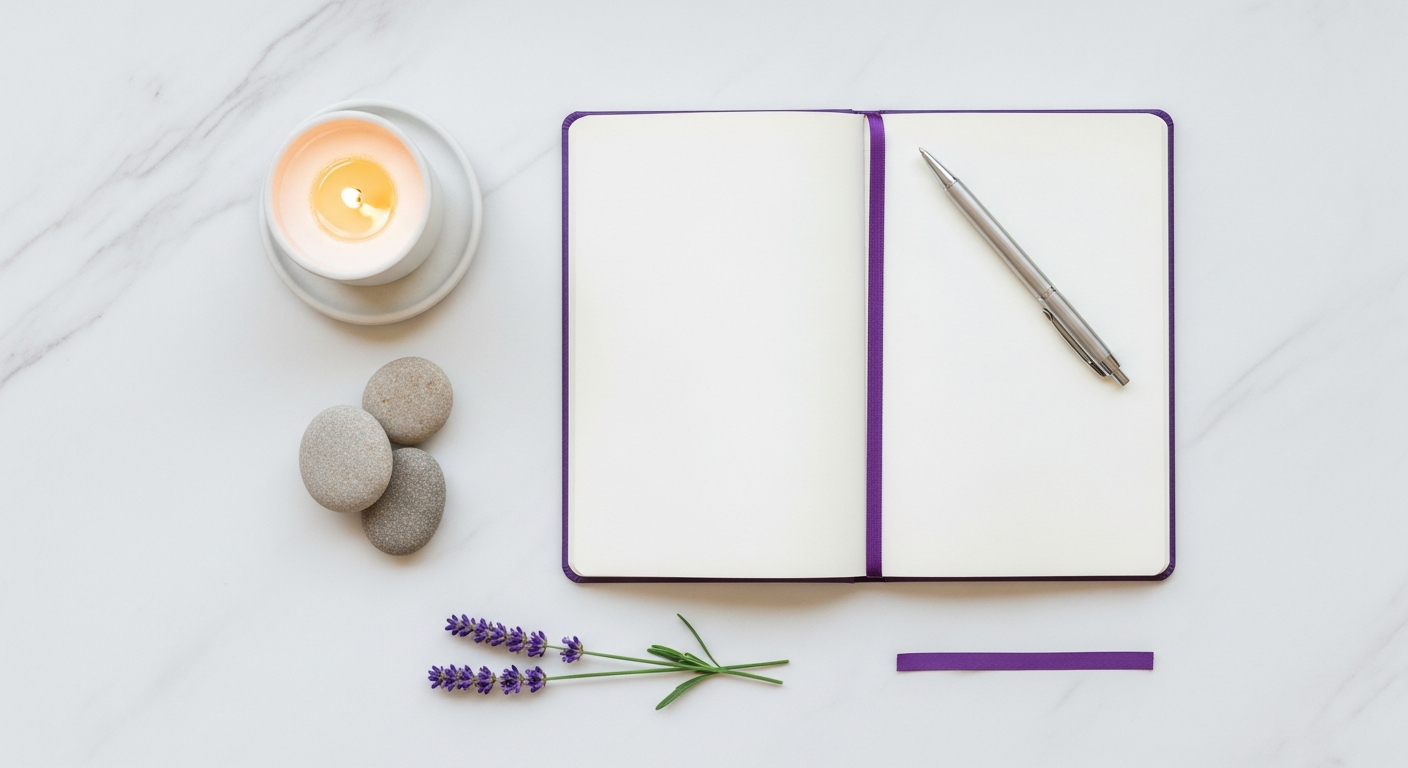 New mother practicing mindfulness for emotional well-being postpartum