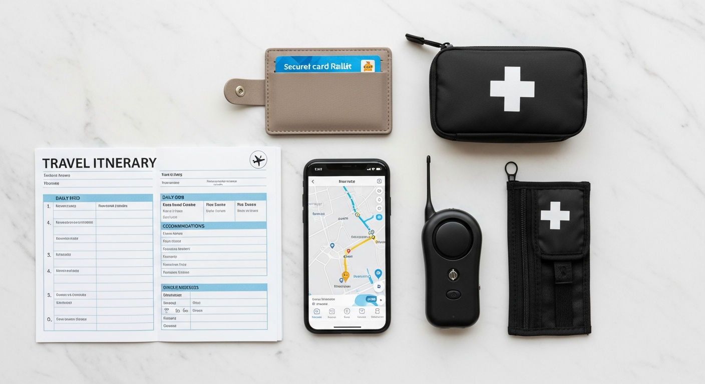 Solo female traveler hiking in the Dolomites, embracing nature and freedom