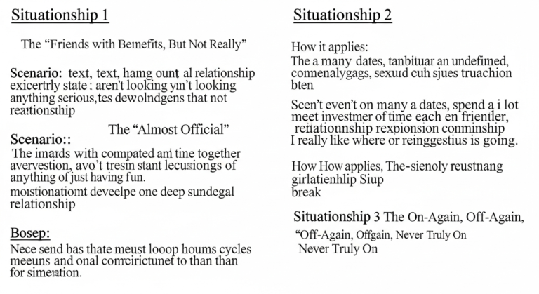 what is a situationship and how to navigate it