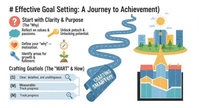 effective goal setting for women — featured illustration