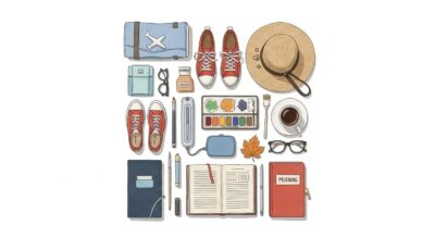 Featured illustration for women's lifestyle article showing diverse women enjoying fashion, wellness, and community